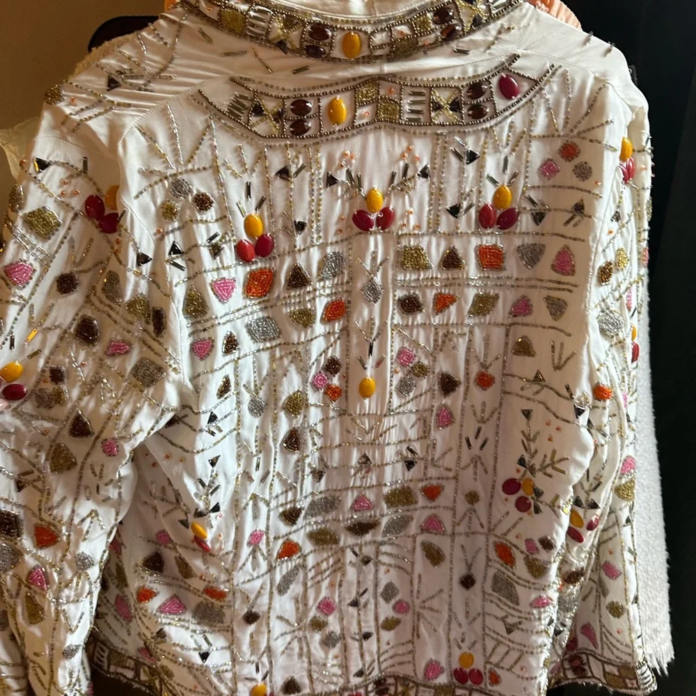 Lucky brand- Embroidered jacket